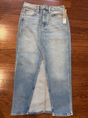 NWT Size 26 Hudson Jeans midi skirt